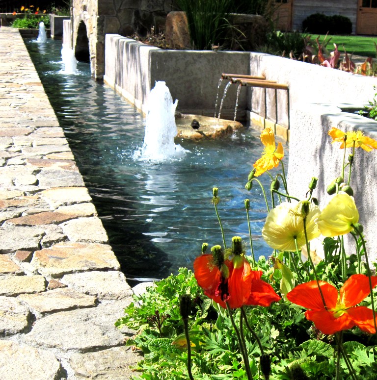 Napa Valley Fountain, May, 2011