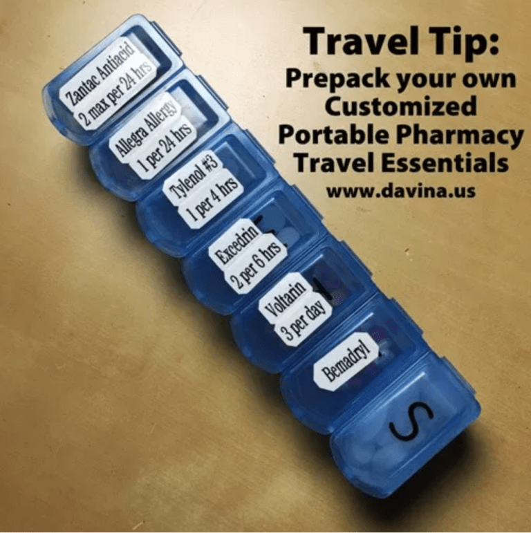 Davina's Portable Pharmacy